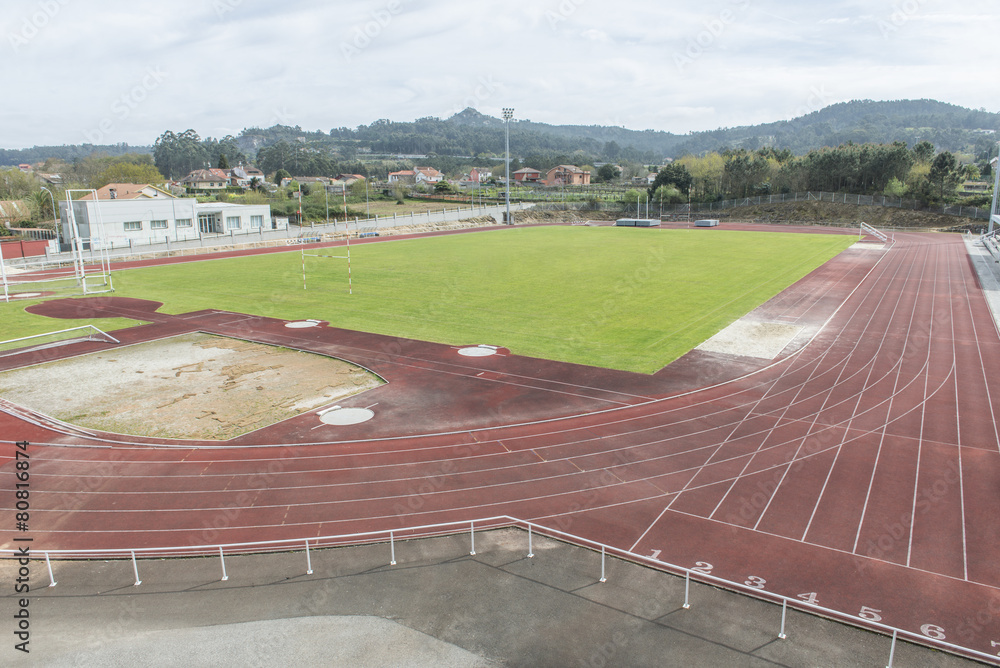 Fototapeta premium rugby field