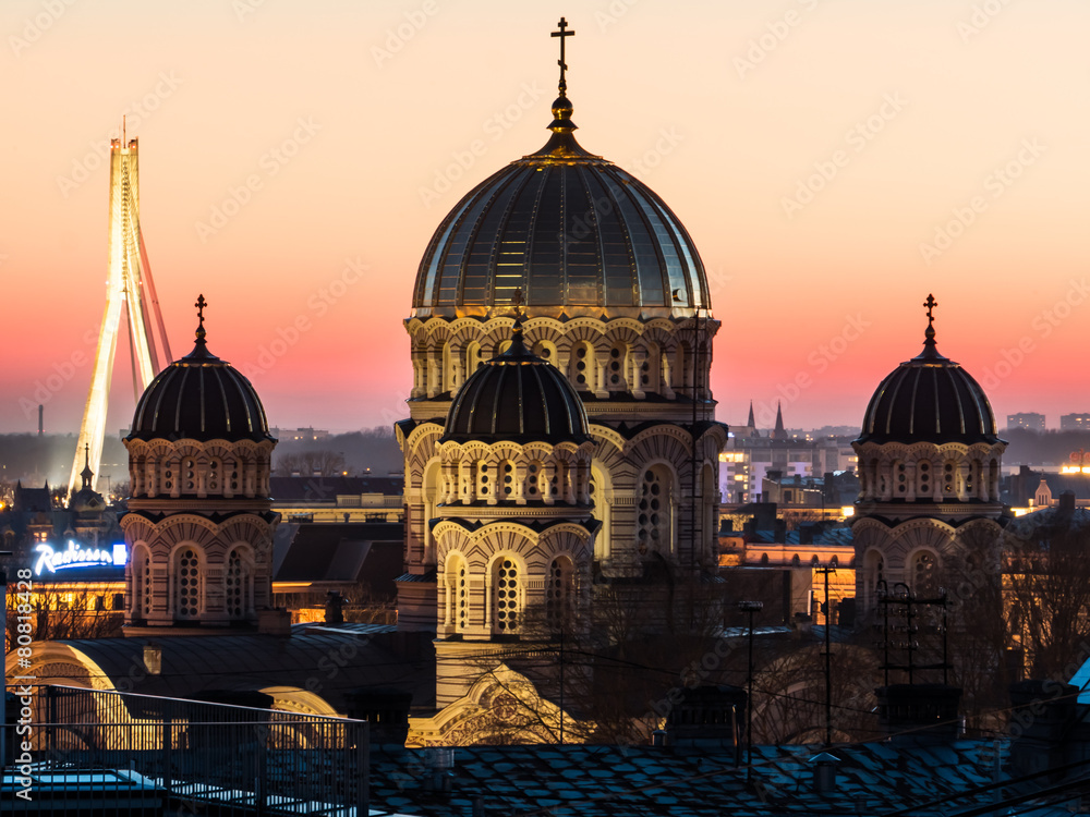 Nativity of Christ Cathedral in Riga