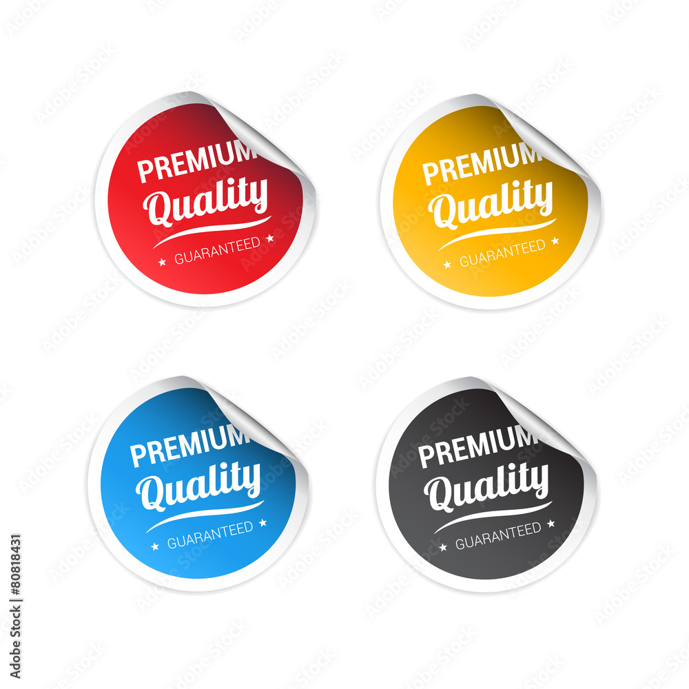 Fototapeta premium Premium Quality Stickers