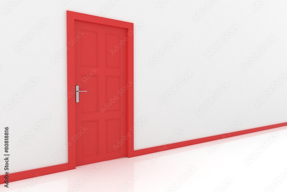 rendering of a door