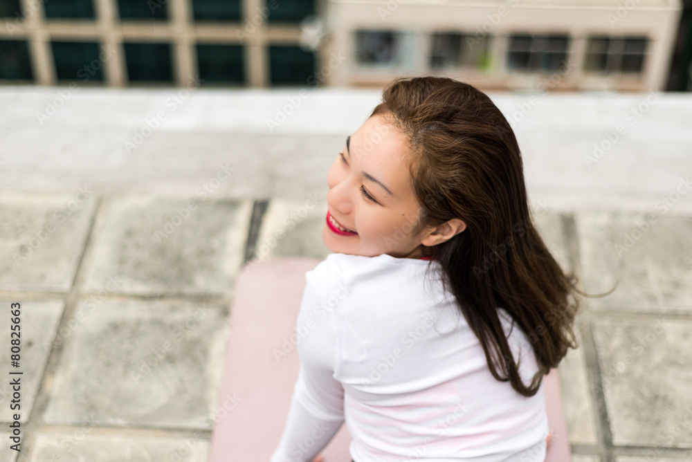 Smiling Asian Girl