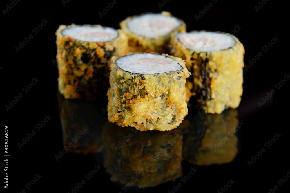 Delicious sushi rolls Delicious sushi rolls