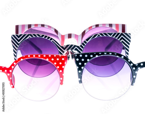 Colored sunglasses photo