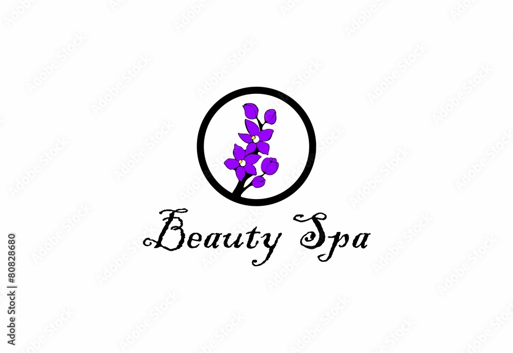 spa, logo, orchid, flower,beauty, business, icon, template spa, logo, orchid, flower,beauty, business, icon, template