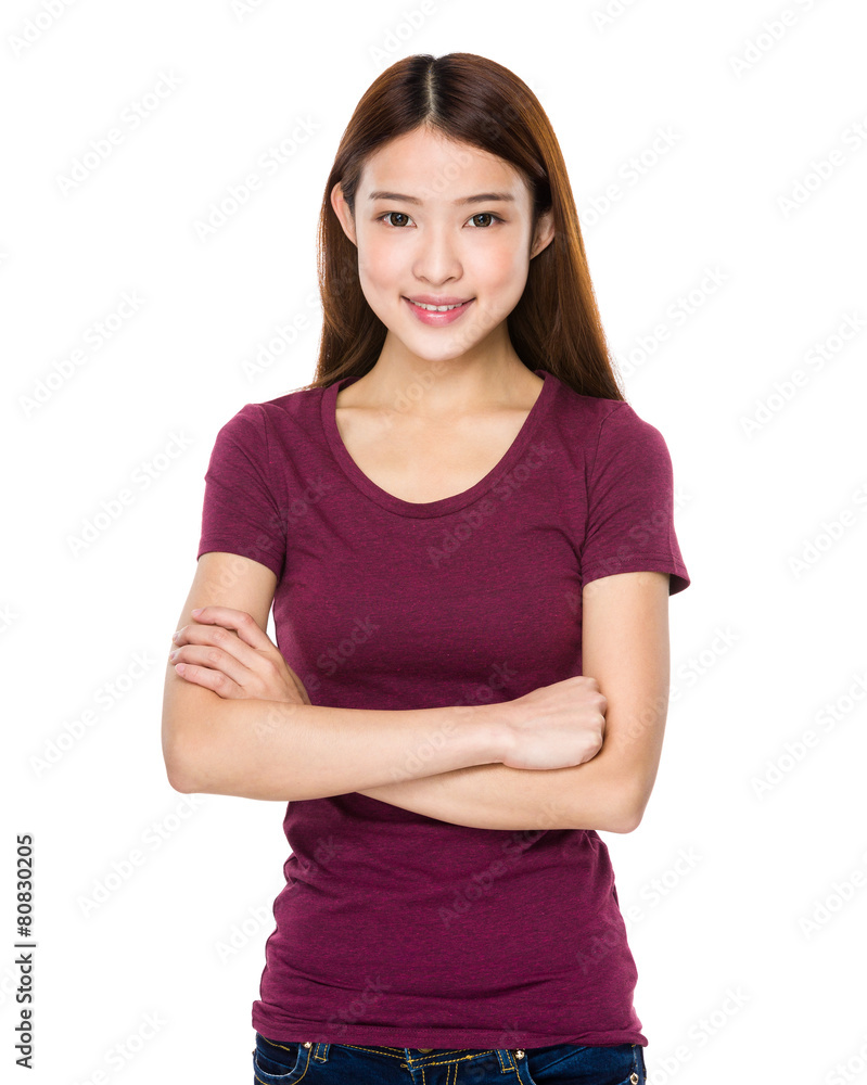 Happy asian woman Happy asian woman