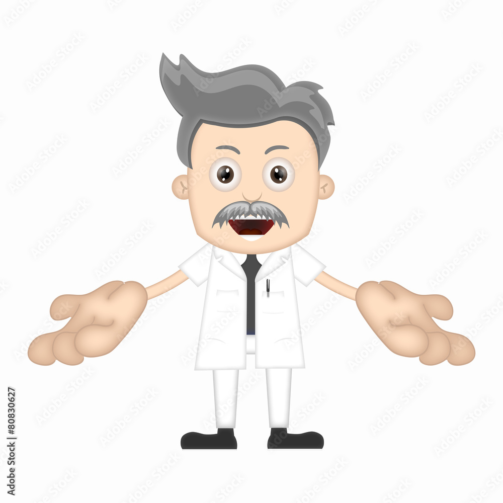 Ben Boy Funny happy scientist cartoon character comic expression Ben Boy Funny happy scientist cartoon character comic expression