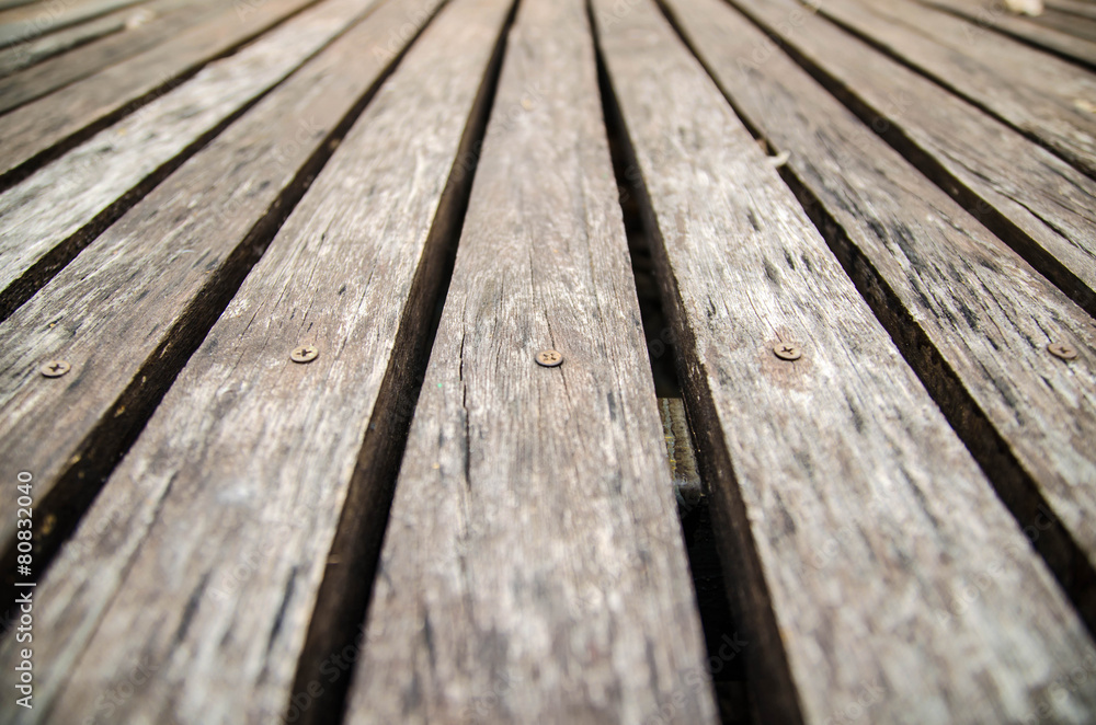 Batten of wood for background