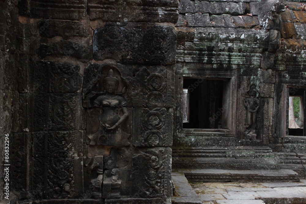 Banteay Kedi Temple in Angkor, Siem Reap, Cambodia