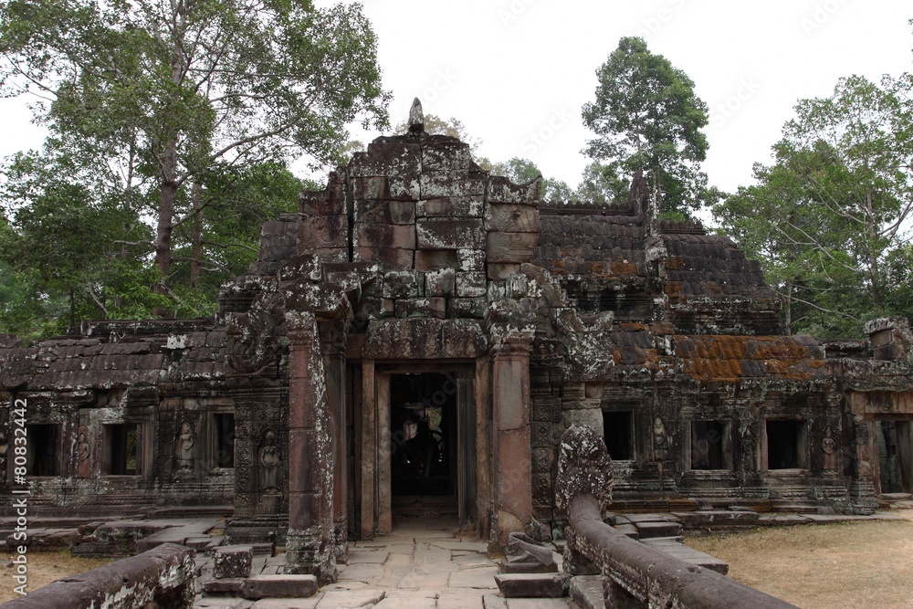 Banteay Kedi Temple in Angkor, Siem Reap, Cambodia Banteay Kedi Temple in Angkor, Siem Reap, Cambodia