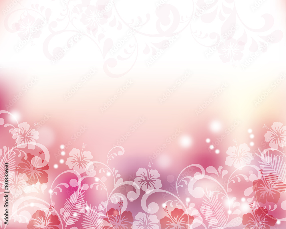 hibiscuses background hibiscuses background