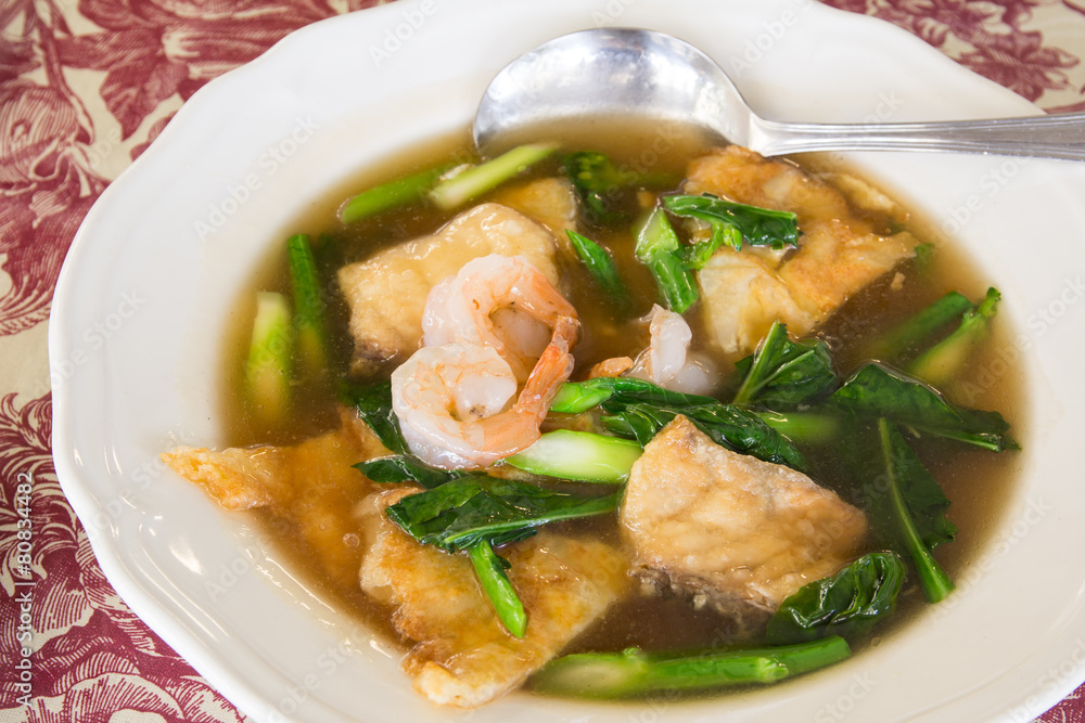 Noodles with shrimp delicious tradition thailand food Noodles with shrimp delicious tradition thailand food