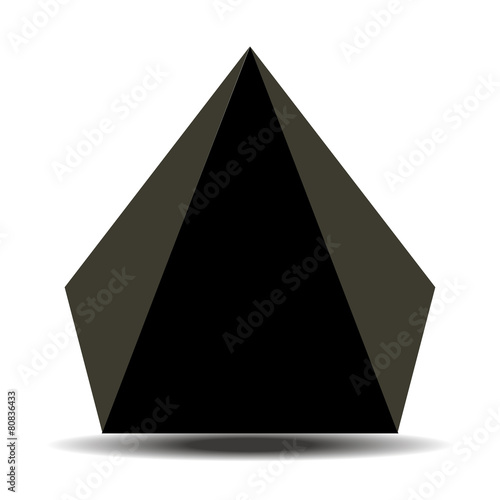 Obraz na płótnie pyramid vector w salonie
