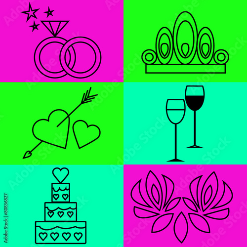 Marry icons