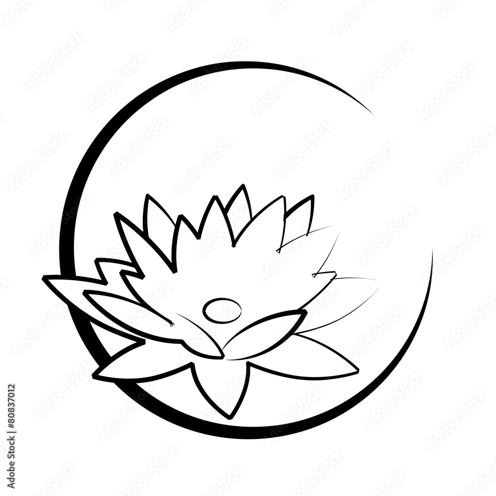 lotus flower icon lotus flower icon