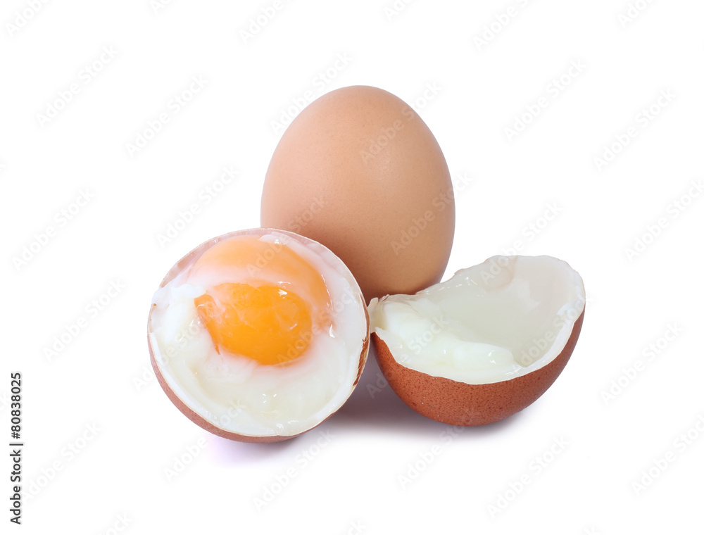 boiled egg isolated on white background boiled egg isolated on white background