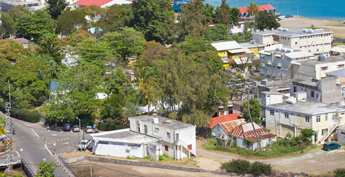 Port-Mathurin, capitale de Rodrigues, Maurice photo