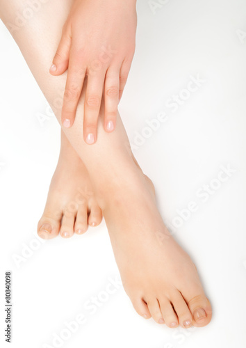 Fototapeta Naklejka Na Ścianę i Meble -  beautiful female feet