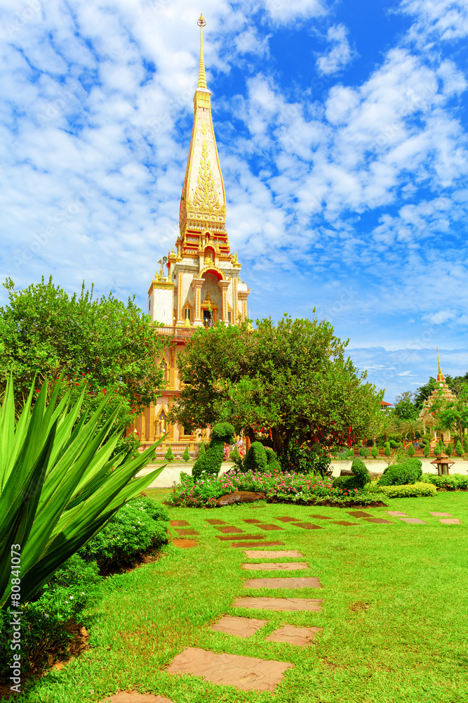 Naklejka premium temple Wat Chalong