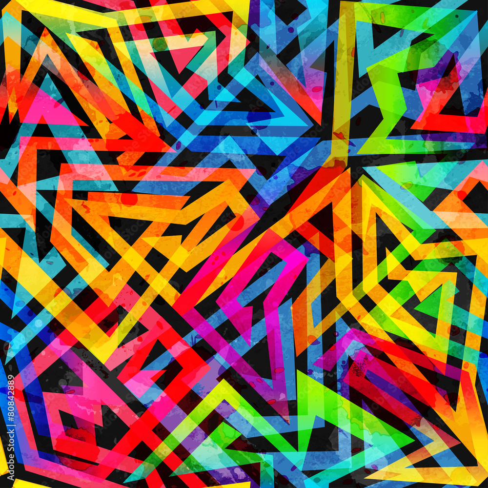 psychedelic geometric seamless pattern psychedelic geometric seamless pattern