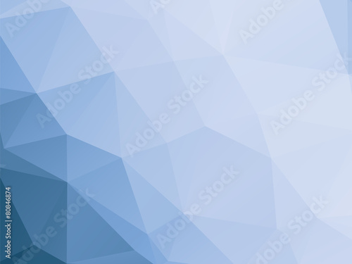 modern blue and white triangular background