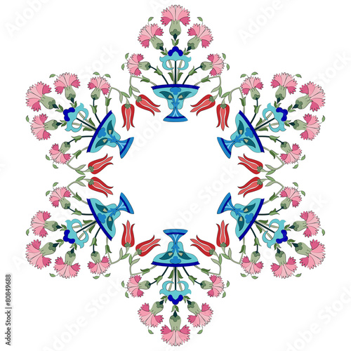 ottoman carnations and tulips version