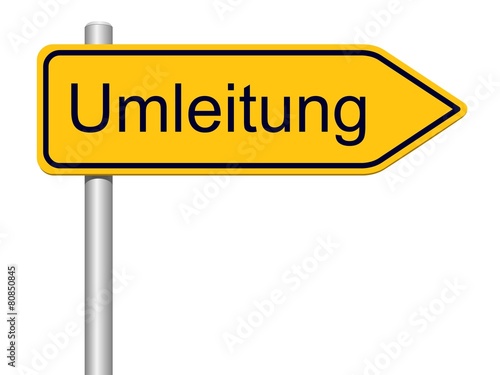 Umleitungswegweiser