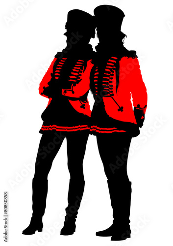 Beauty in uniforms