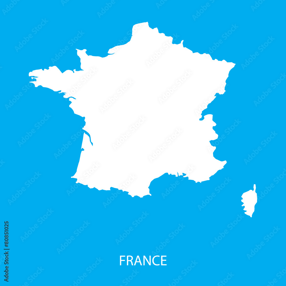 Obraz premium France Map