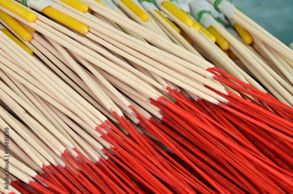 Fototapeta premium Pattern of joss stick