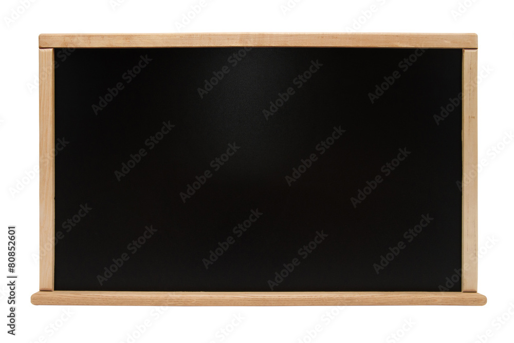 Blank black chalkboard Blank black chalkboard