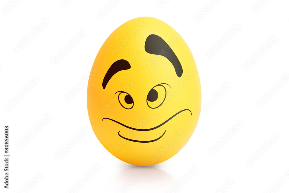 Fototapeta premium Emotion concept isolated on white