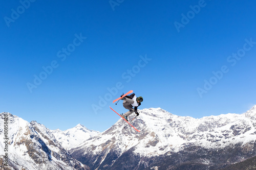 jump in the Alps