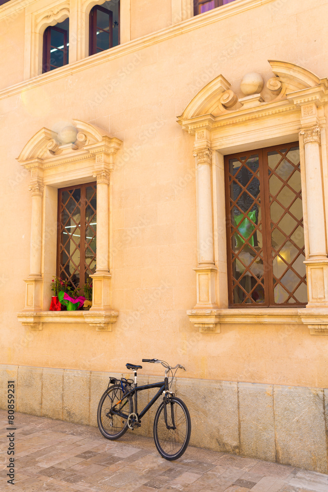 Alcudia Old Town city town hall Majorca Mallorca Alcudia Old Town city town hall Majorca Mallorca