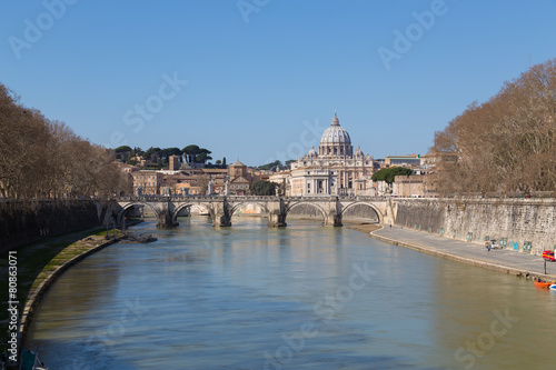Ponte Sant'Angelo and the Vatican