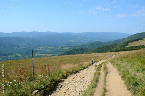 Mountains in Poland (Bieszczady)