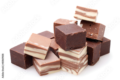 Chocolate pieces