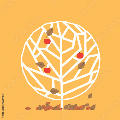 Tree in autumn