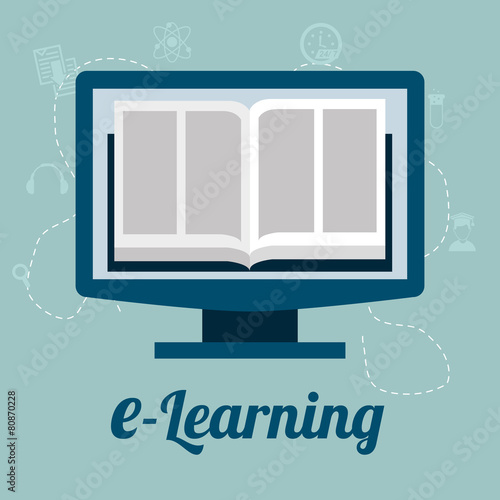 e-learning concept