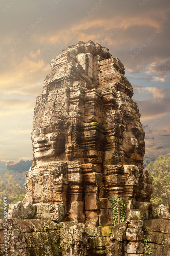 Statue of Bayon temple