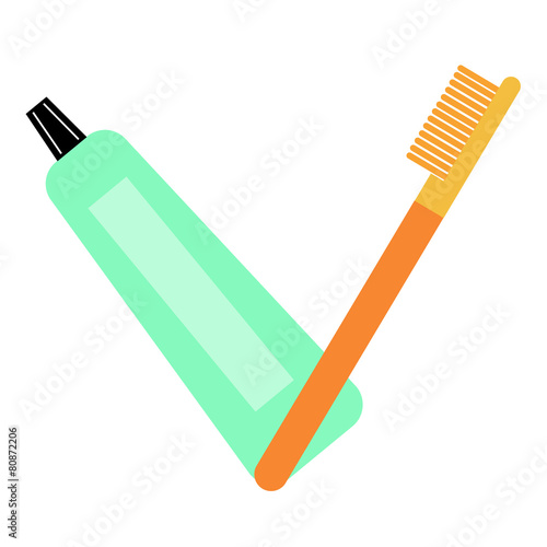 dentifrice et brosse à dents