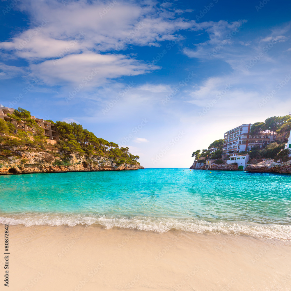 Majorca Cala Santanyi in Mallorca Balearic island Majorca Cala Santanyi in Mallorca Balearic island