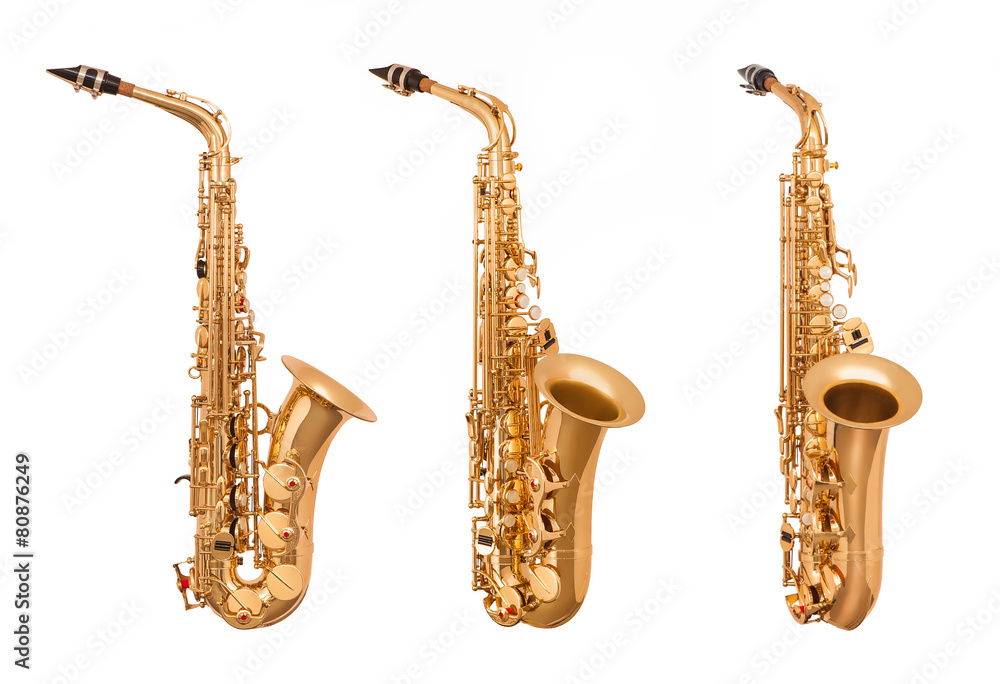 Fototapeta premium Alto saxophone in soft light