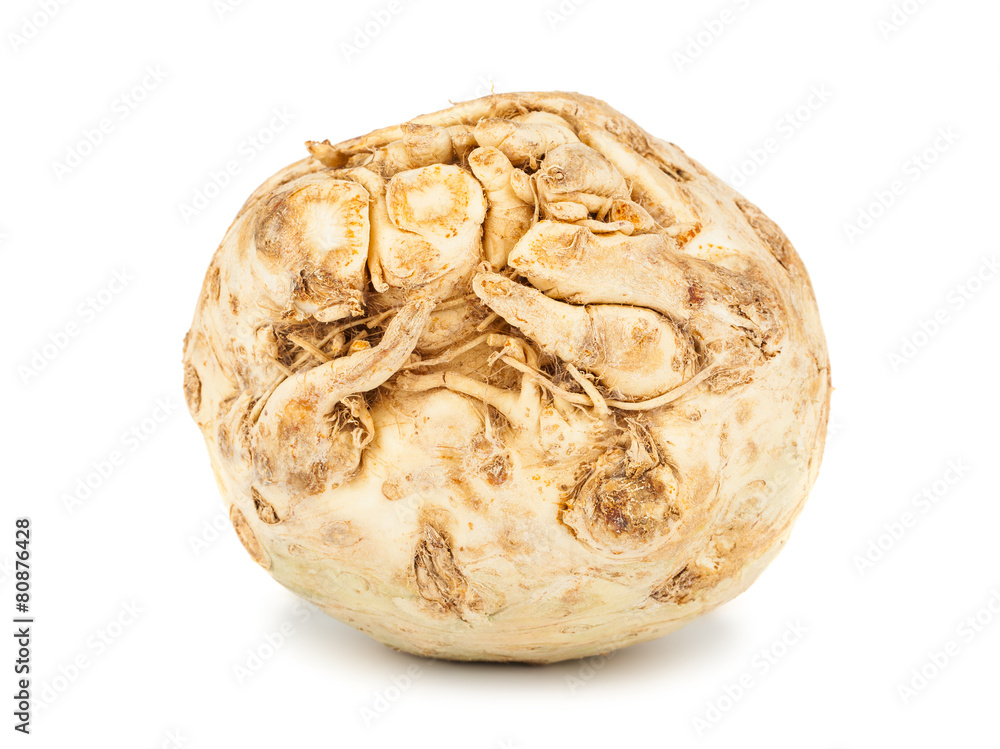 Obraz premium Fresh celery root