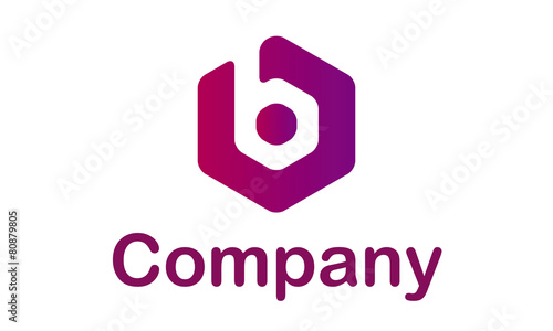 Logo moderno violeta