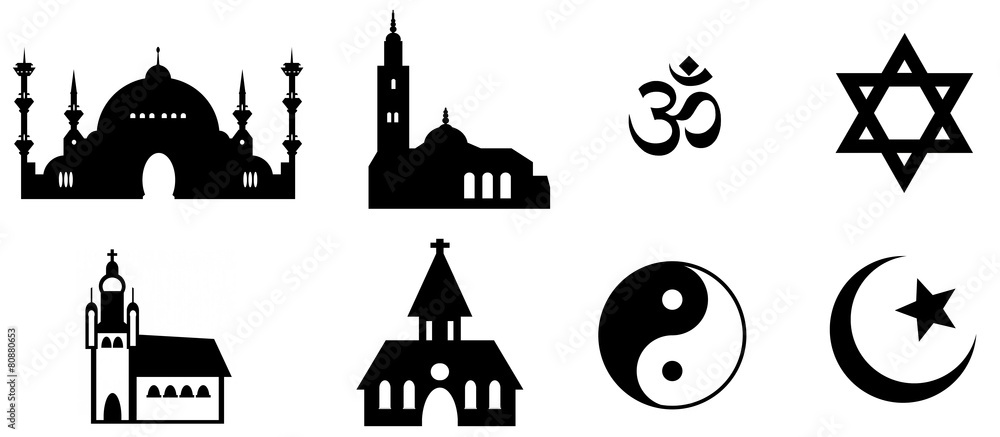Religions en 8 icônes