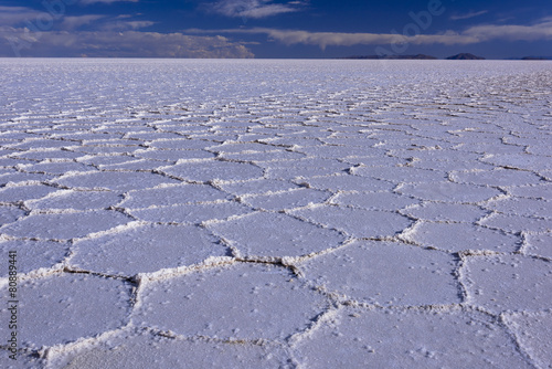 乾季ののウユニ塩湖
