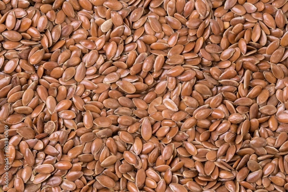 Full frame photo of linseed for background Full frame photo of linseed for background