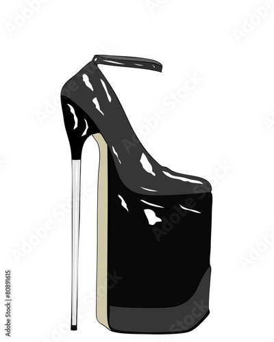 Modern Art - Tribute to Women's shoes