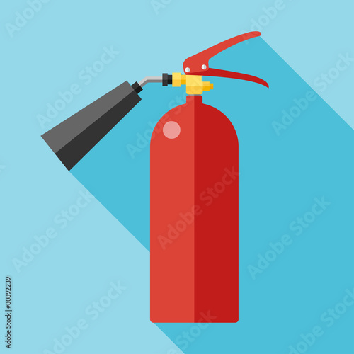 flat fire extinguisher