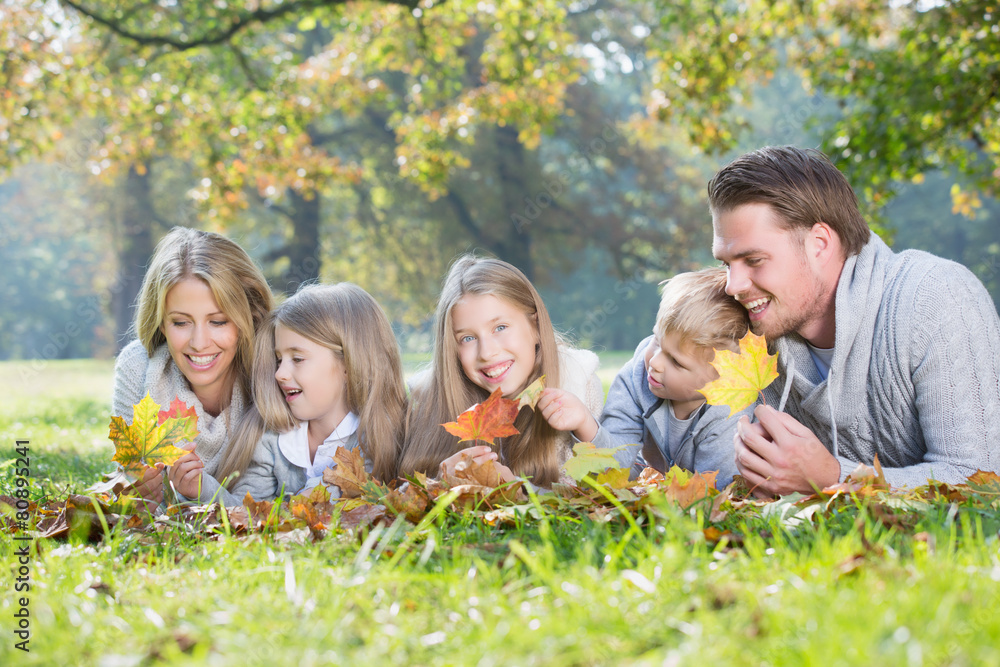 Fototapeta premium Familie